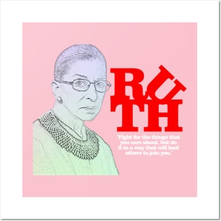 RBG Fight LOVE Posters and Art